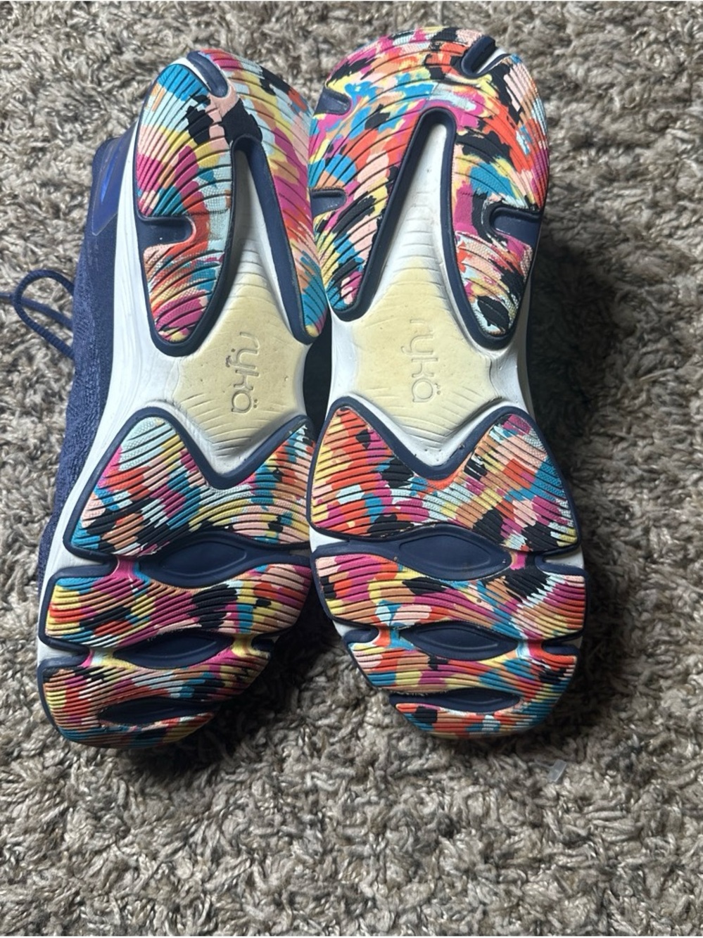 Ryka Navy and White Athletic Trainers Women’s Size 7.5 - Picture 6 of 8